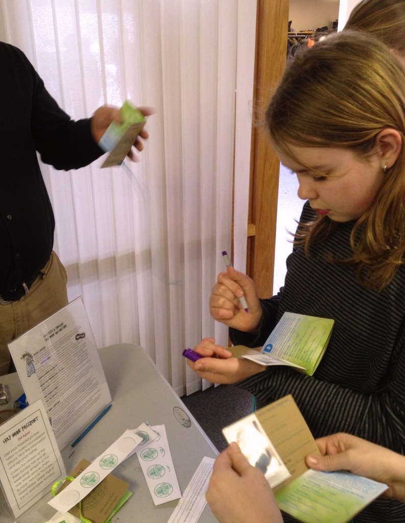 Holy Week Passports for Kids and Families | Sermon on the Sidewalk